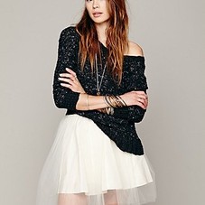 Misile  About Girl Tutu Mini at Free People Clothing Boutique
