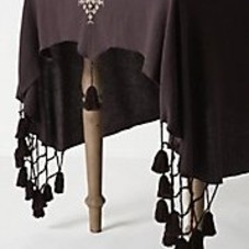 Snow Grid Tablecloth  - Anthropologie.com