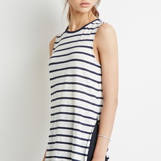 Striped Linen Tank | Forever 21 - 2000079968