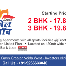 Ajnara Khel Gaon Greater Noida West