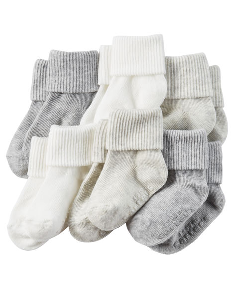 Baby Neutral 6-Pack Socks | Carters.com