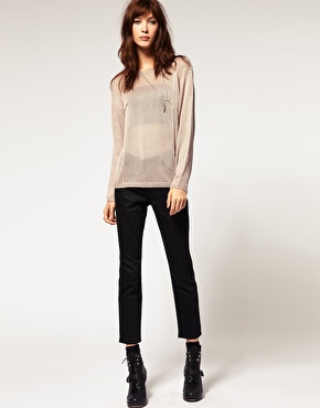 Cheap Monday | Cheap Monday Black Ankle Skinny Jean at ASOS