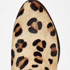 Warehouse | Warehouse Animal Print Flat Chelsea Boots at ASOS