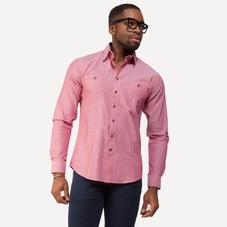 Fort Knox Shirt in Currant  | Frank & Oak