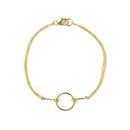 karma bracelet gold dipped : Dogeared Jewels and Gifts
