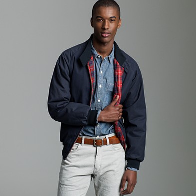 Baracuta® G9 wax Harrington jacket