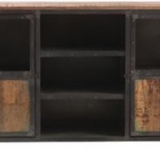 Manchester TV Stand - Industrial Tv Stand -  Television Stands -  Media Furniture -  Reclaimed Wood Furniture | HomeDecorators.com