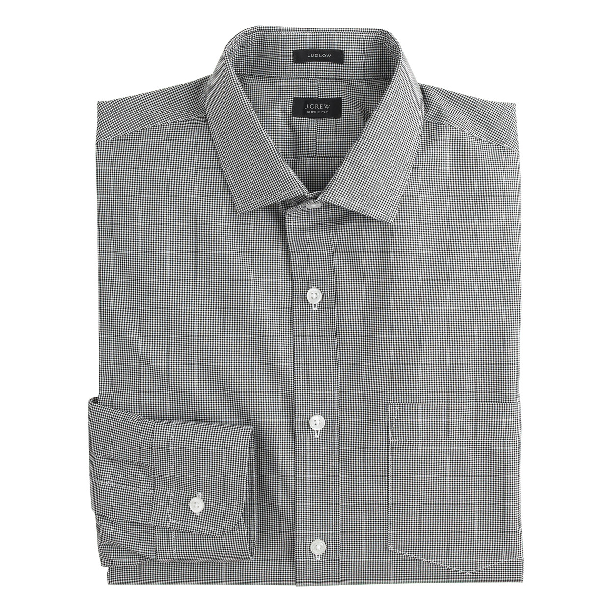 Ludlow shirt in microgingham : Ludlow Dress | J.Crew