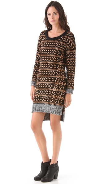 Rag & Bone Lisbeth Embroidered Sweater Dress | SHOPBOP