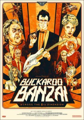 BUCKAROO BANZAI Mondo Print Movie Poster by Phantom City Creative   | eBay