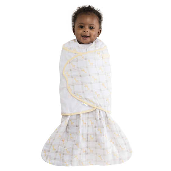100% Cotton Muslin SleepSack Swaddle - HALO Wearable Blanket