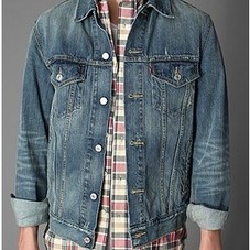 UrbanOutfitters.com > Levi's Ghost Denim Trucker Jacket