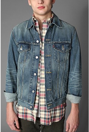 UrbanOutfitters.com > Levi's Ghost Denim Trucker Jacket