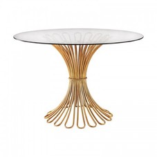 Petale Dining Table, Gold - All furniture - Furniture