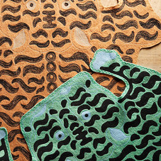 Embroidered Tiger Rug | Anthropologie