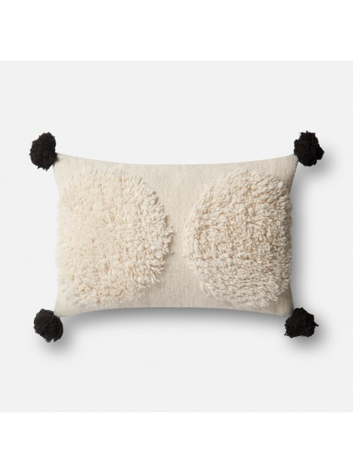 Justina Blakeney Pom Pouf Pillow, White - Accessories