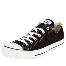 Amazon.com | Converse Unisex Chuck Taylor Classic Sneaker, All Star Ox, Black, US Mens 6, US Womens 8 Medium | Fashion Sneakers