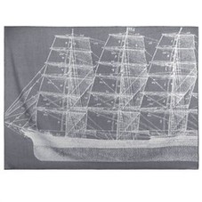 MARITIME THROW 50x70 - Charcoal