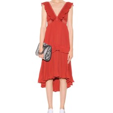 mytheresa.com -  Calla pleated dress - Luxury Fashion for Women / Designer clothing, shoes, bags