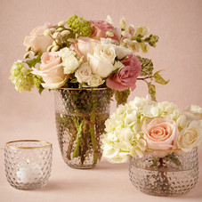 Golden Hobnail Vessels in  Décor Centerpieces at BHLDN