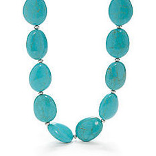 Lauren Ralph Lauren Turquoise Bead Necklace