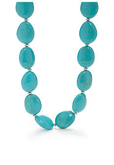 Lauren Ralph Lauren Turquoise Bead Necklace