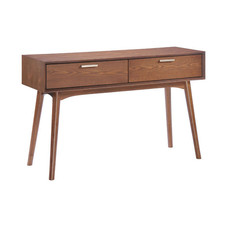 Adora Walnut Console Table - Dot & Bo
