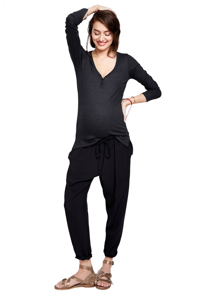 The Longsleeve BODY Henley | henley | maternity top