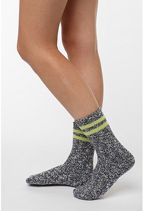 UrbanOutfitters.com > Marled Stripe Boot Sock