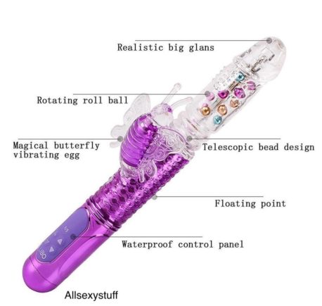 Thrusting Jack Rabbit Vibrator - All S*xy Stuff