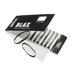 Blax Hair Elastics 4MM Black