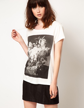 Eleven Paris | Eleven Paris Flowers T-Shirt at ASOS