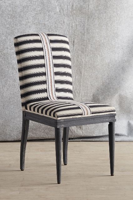 Grassland Stripe Dining Chair - anthropologie.com