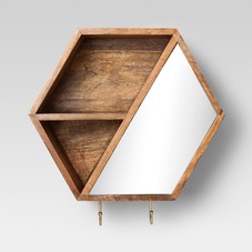 Hexagon Wall Cubbie with Hooks 12 X 10.4 - Project 62 : Target