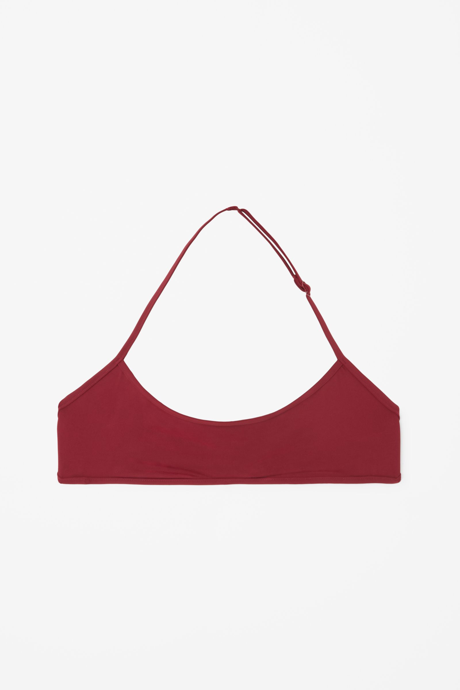 Bikini top with binding