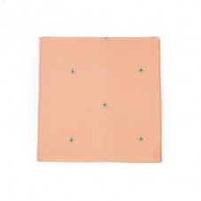 Buy Cross Stitch Napkin Set Pink | Arro Home