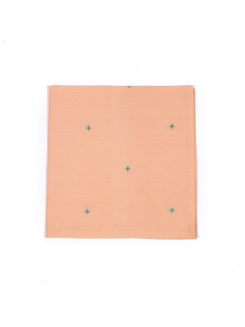 Buy Cross Stitch Napkin Set Pink | Arro Home