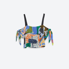 PRINTED TOP - View All-TOPS-WOMAN | ZARA United States