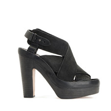 Sloane Platform Sandal - Nero | rag & bone Official Store