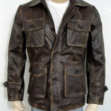 Supernatural Season 7 Brown Leather Jacket