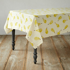 Cotton Pear Tablecloth in  House + Home Harvest Tabletop at Terrain