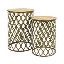 Nesting Tables - Set of 2 - Unique Modern Furniture - Dot & Bo