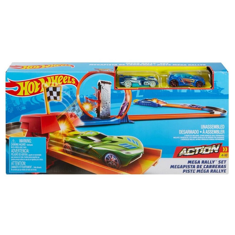 hot wheels mega rally set