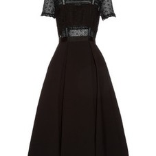 Fleur lace-panel dress | Self-portrait | MATCHESFASHION.COM US
