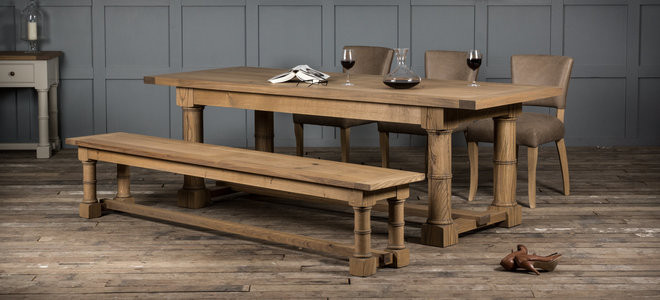 British Handmade Wood Dining Tables - British Furniture