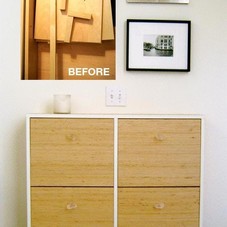 How To: Make a Shoe Cabinet Landing Strip