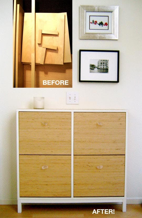 How To: Make a Shoe Cabinet Landing Strip