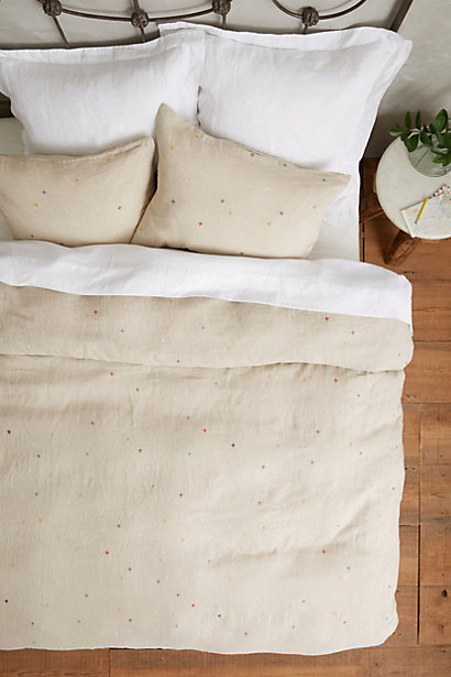 Scattered Dots Duvet - anthropologie.com
