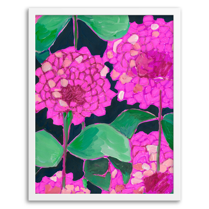 Florescentine Framed Print - LULU DK