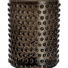 Textured Glass Vase | Charcoal gray | Home | H&M US